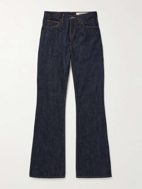 Kapital Century Slim-Fit Straight-Leg Embroidered Jeans