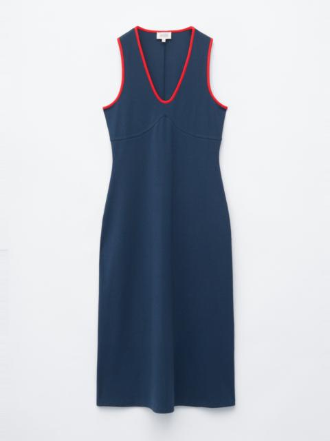 & Other Stories U-Neck Midi Dress