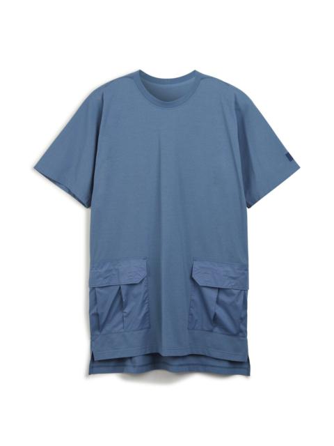 Y-3 Pocket SS T-Shirt in Blue