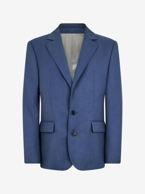 Roberto Cavalli Elegant Jacket in Deep Blue