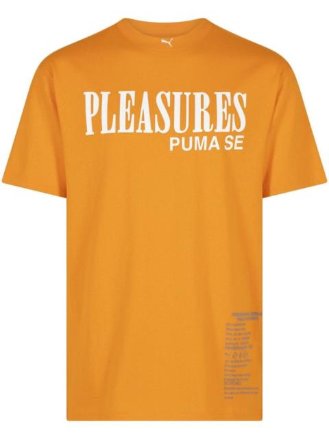 PUMA x Pleasures Typo cotton T-shirt
