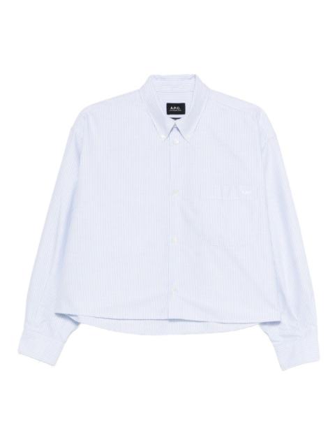 A.P.C. Sophia striped shirt
