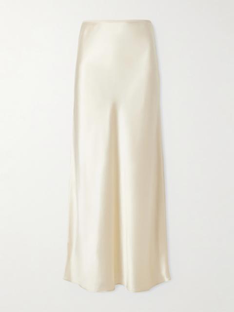 JOSEPH Isaak Silk-satin Maxi-skirt