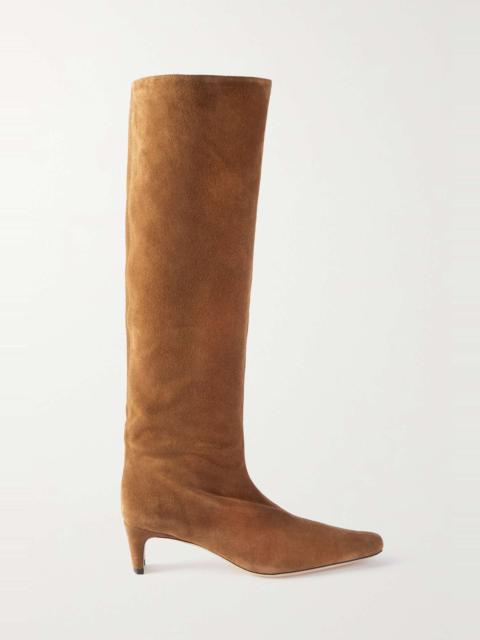 Wally leather knee boots