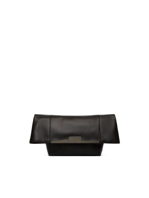 Max Mara folded leather crossbody bag