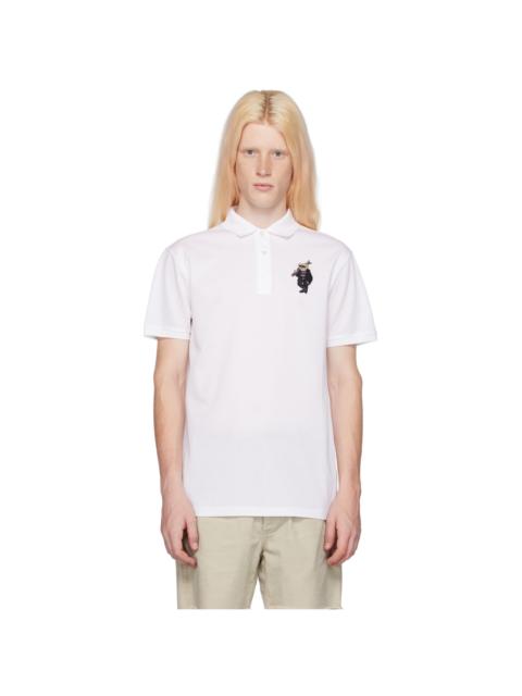 Ralph Lauren White Polo Bear Polo
