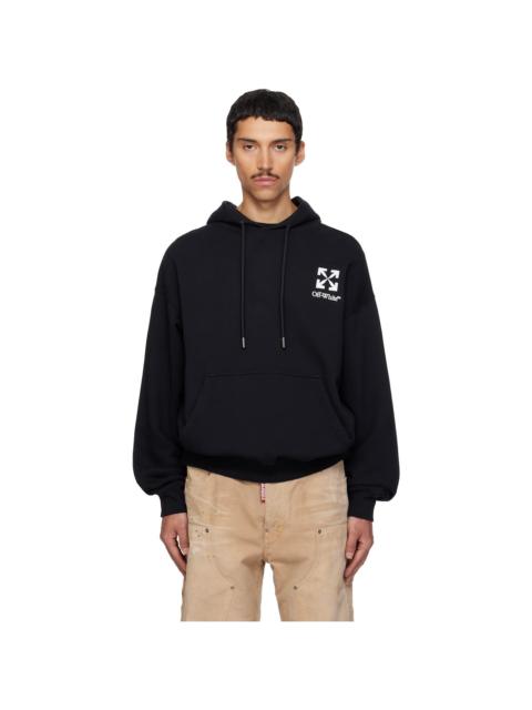 Off-White Black Small Arrow Skate Hoodie