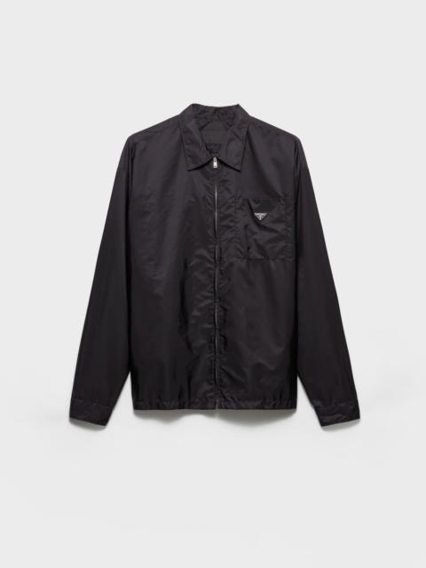 Prada Re-Nylon zipper shirt