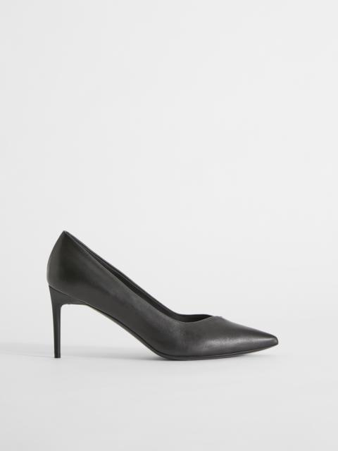 Max Mara PHYLLIS Nappa leather court shoes