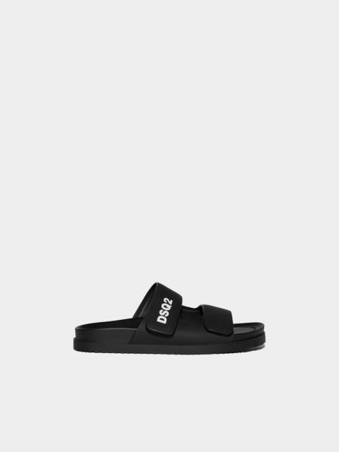 DSQUARED2 LOGO SANDALS