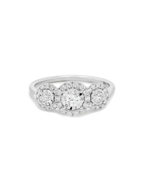 STONE AND STRAND The Josephine Ring in White Gold