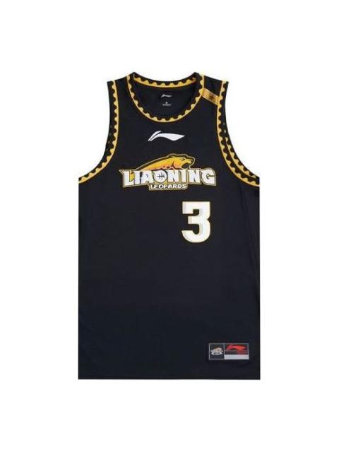 Li-Ning Li-Ning x CBA Liaoning Flying Leopards Basketball Jersey 'Black' AAYR639-2