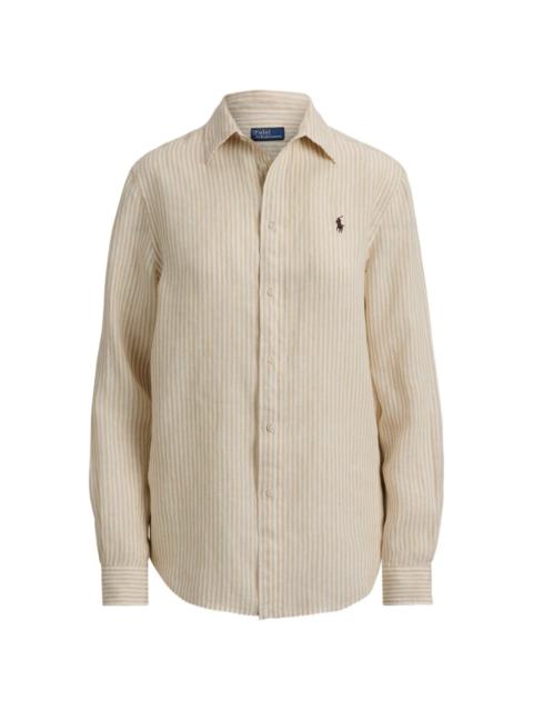 Polo Ralph Lauren Classic fit striped linen shirt