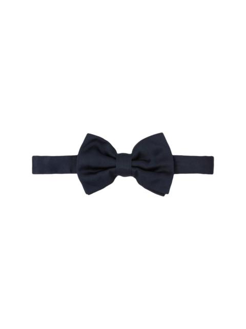 Prada silk bow tie