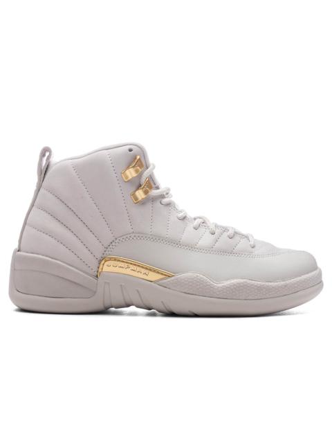 Jordan WOMEN'S AIR JORDAN 12 RETRO - PHANTOM/METALLIC GOLD/WHITE