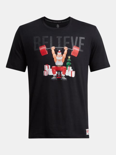 Under Armour Project Rock Red One Believe