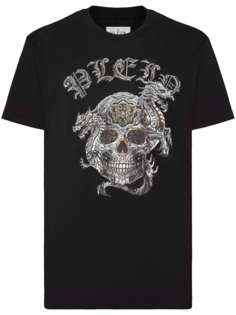 PHILIPP PLEIN SS Skull-print T-shirt