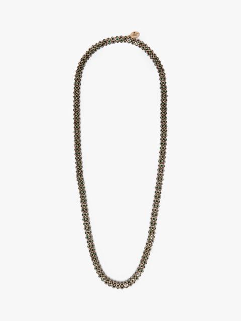 Max Mara QUERCE Rhinestone necklace