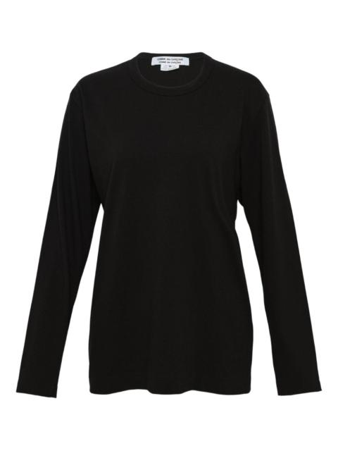 Comme des Garçons Comme des Garçons Teiban cotton long-sleeve top