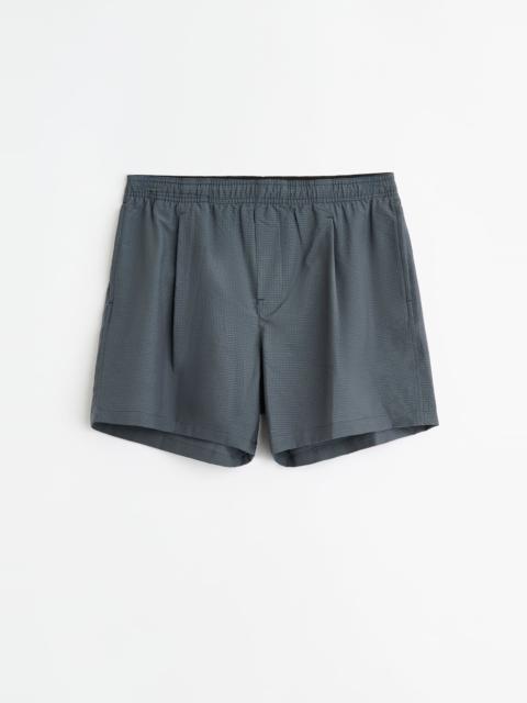 Our Legacy Boxer Trunk Moonwake Coast Seersucker