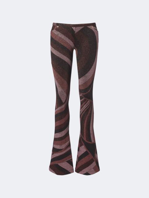 PUCCI Iride lamé leggings