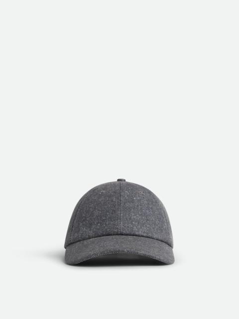 Bottega Veneta Printed Leather Flannel Cap