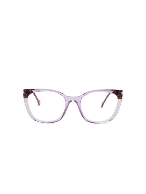 CAROLINA HERRERA butterfly-frame glasses