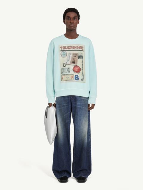 MM6 Maison Margiela Telephone advertisement sweatshirt