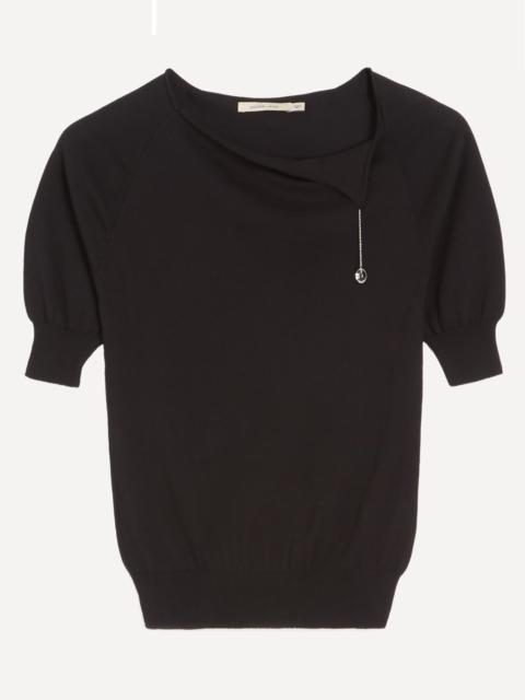 paloma wool Cain Short-Sleeve Knit Top