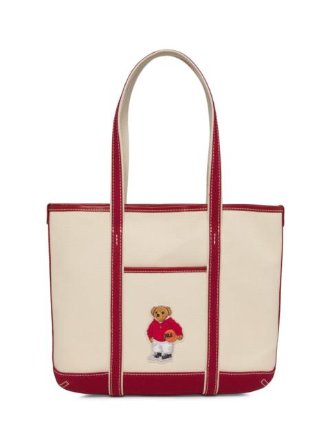Polo Ralph Lauren Women's Polo Bear Canvas Tote Bag - Ecru Tan
