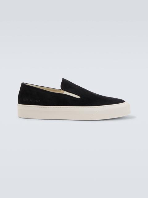 Common Projects Suede slip-on sneakers