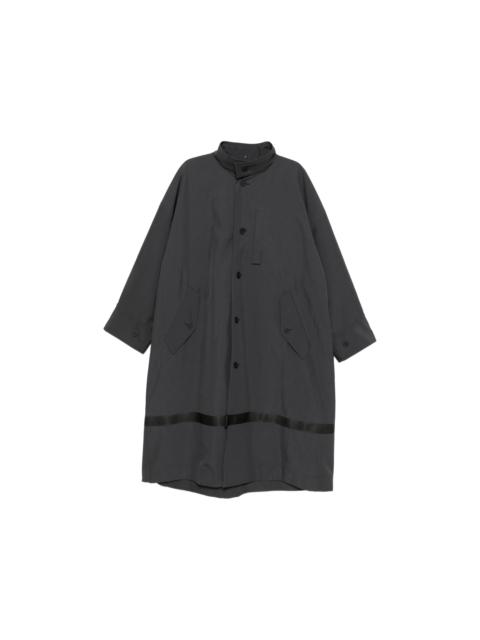 ISSEY MIYAKE JANUARY CARRIER CARRIED COAT - CHARCOAL