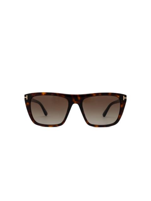 TOM FORD Aslan rectangle-frame sunglasses
