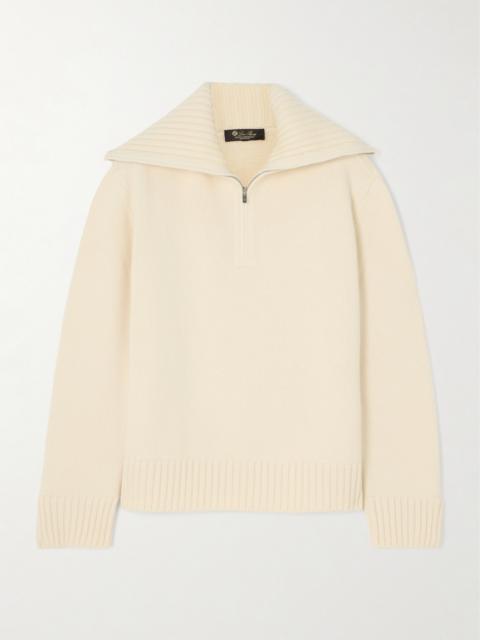 Loro Piana Cashmere Half-zip Sweater