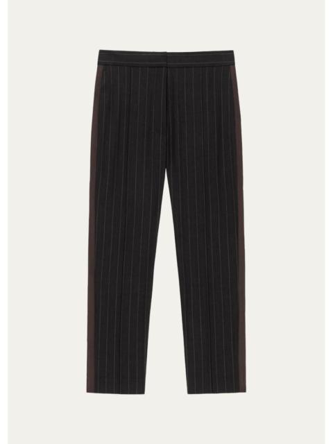 WE-AR4 The Windsor Pinstripe Cropped Trousers