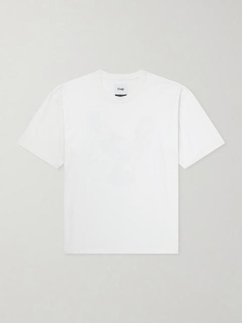 Drake's Cockerel Printed Cotton-Jersey T-Shirt