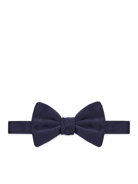 GIORGIO ARMANI PURE SILK SELF-TIE BOW TIE