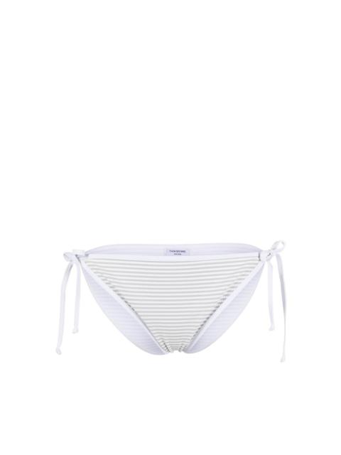 Thom Browne stripe-pattern bikini bottoms