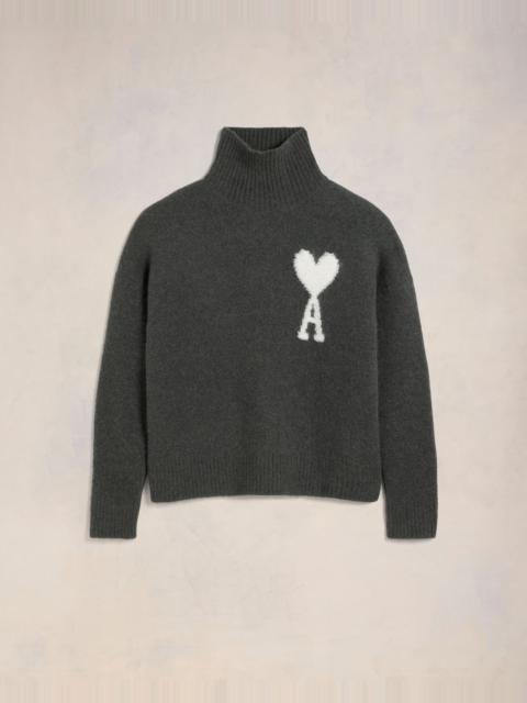 OFF-WHITE AMI DE COEUR FUNNEL NECK SWEATER