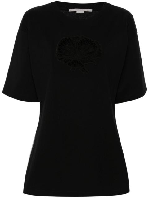 Stella McCartney cut-out cotton T-shirt