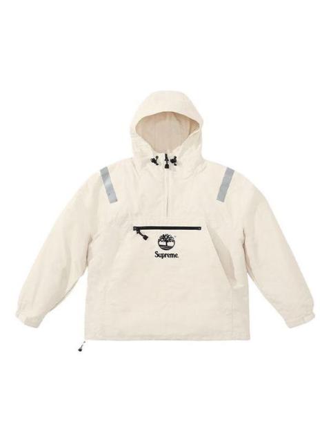 Supreme x Timberland Reflective Taping Anorak 'White Black' SUP-SS21-710