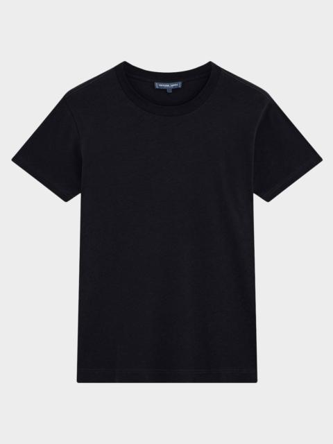 FRESCOBOL CARIOCA Men's Dinis Cotton and Linen Crewneck T-Shirt