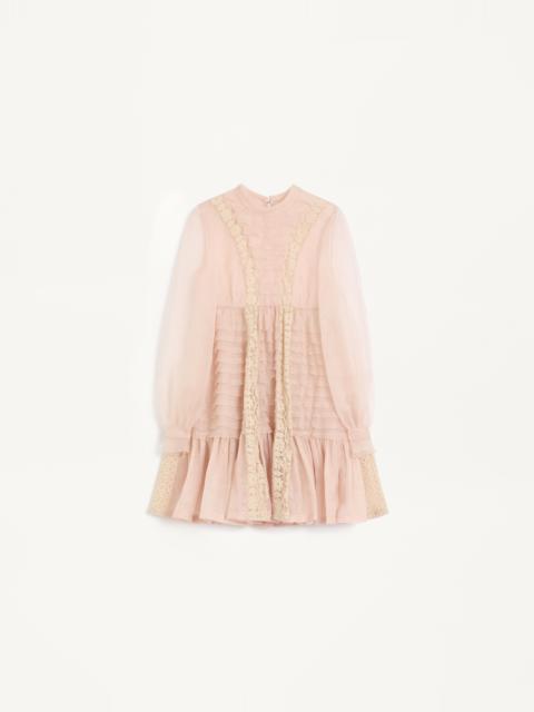 SHORT ORGANZA DRESS