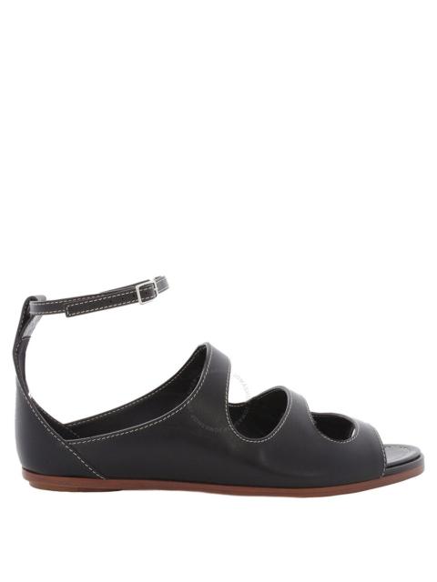 Burberry Burberry Ladies Black Kiersten Sandals