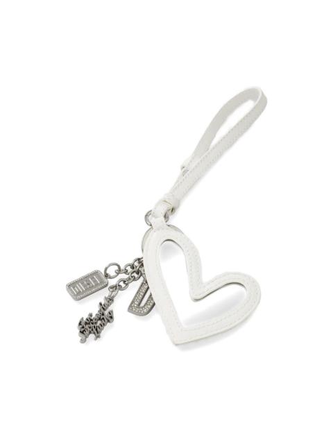 Diesel heart-charm keyring