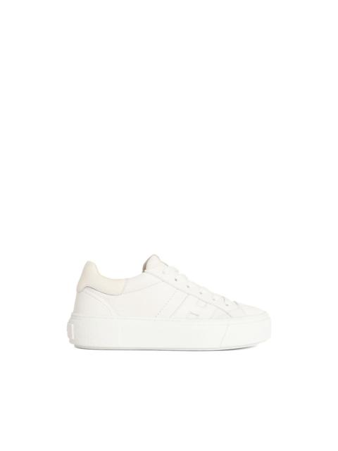 HOGAN H705 leather low-top sneakers