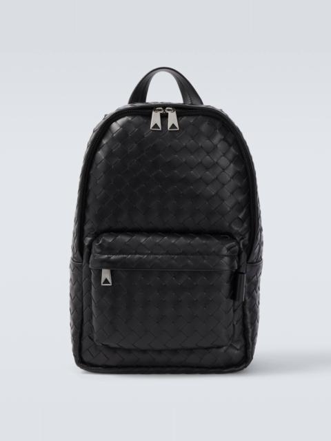 Bottega Veneta Intrecciato Small leather backpack