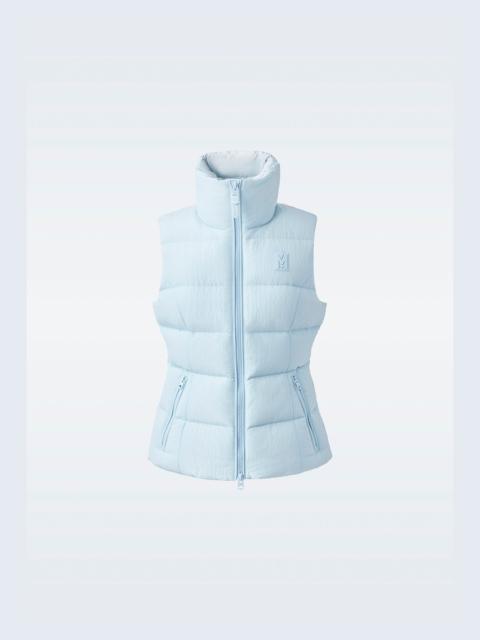 MACKAGE CHAYA-TR tactile ripstop down vest for ladies