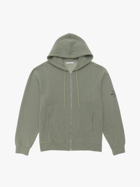 Helmut Lang ZIP-UP LOGO HOODIE