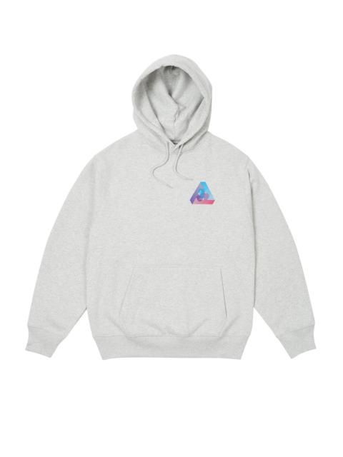 PALACE 3P FADE HOOD GREY MARL